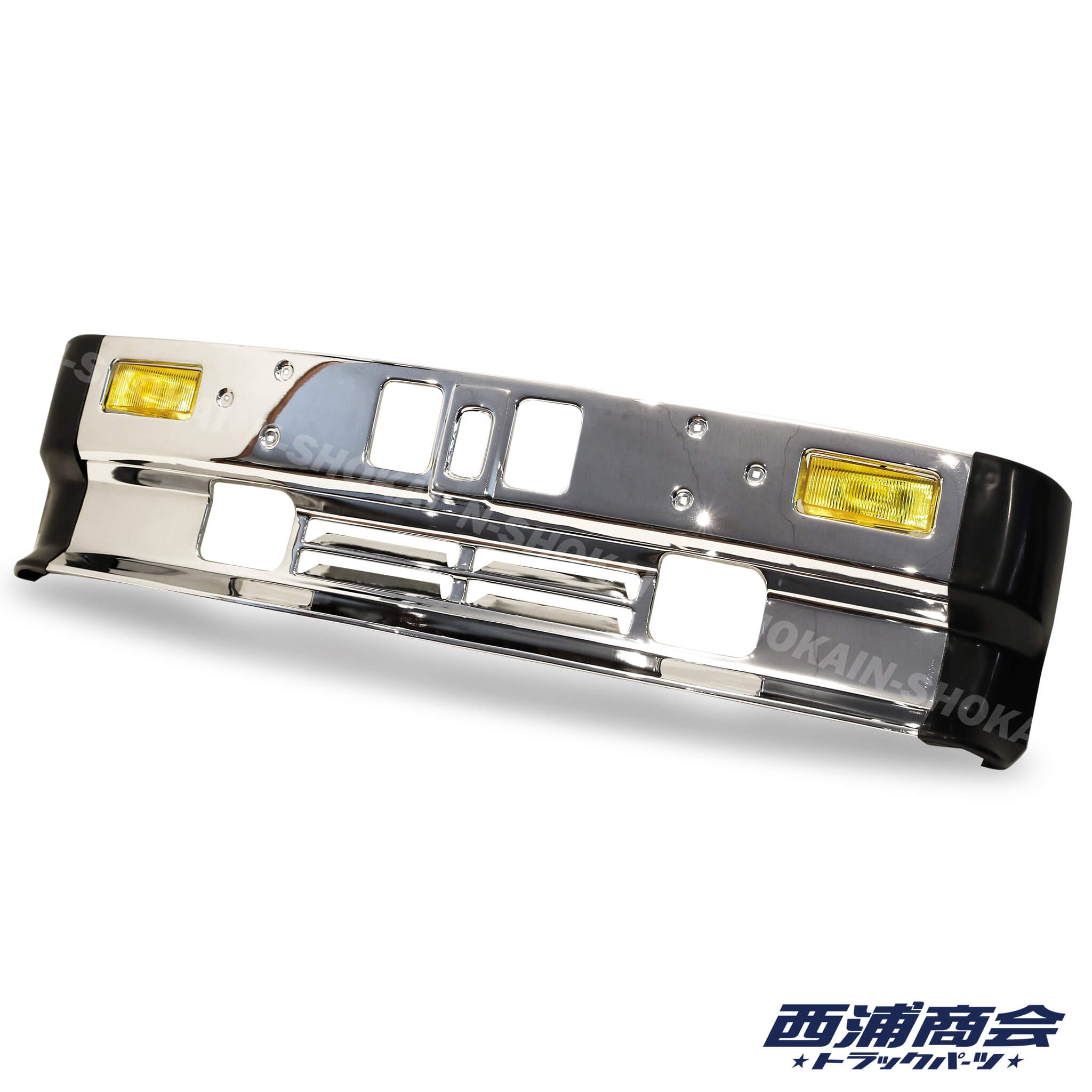 4t標準幅トラック用 グレートバンパー スーパーグレートタイプバンパー 4t標準車用 450H : トラック用品専門