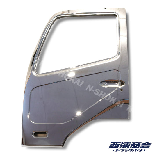 輸出仕様・ファイター用メッキドアセット【三菱ふそう・フルコンファイター・ニューファイター・ベストワンファイター】